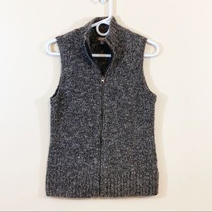 J. Jill | Zip Up Vest Cardigan